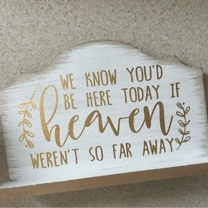 Wedding sign
